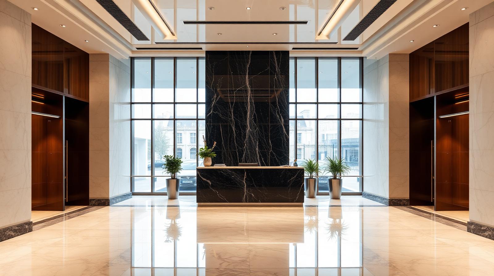 A London Bridge office reception
